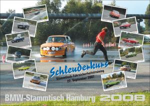 Stammtisch-Kalender 2008 »Schleuderkurs«